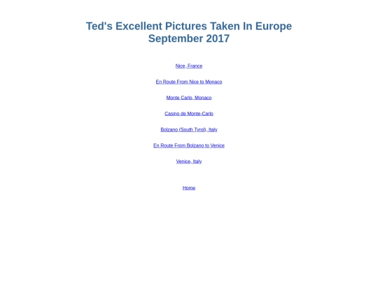 Europe2017/Menu screenshot