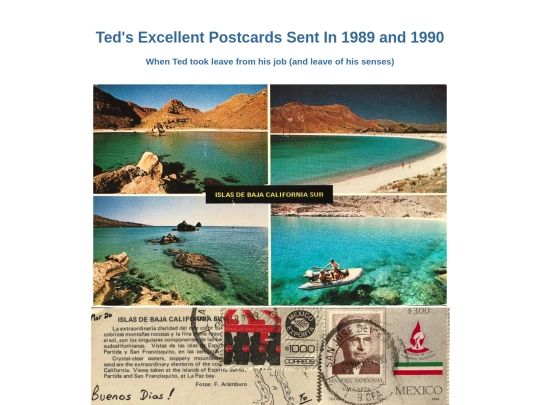 Postcards1989-1990 screenshot