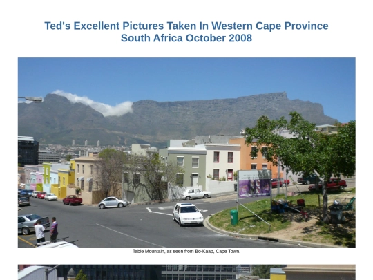 SouthernAfrica2008/Africa.WesternCape screenshot
