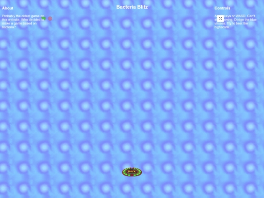 games/bacteria screenshot