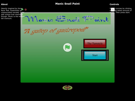 games/snailpaint screenshot