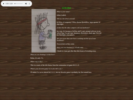 modernmeat/characters/julius screenshot