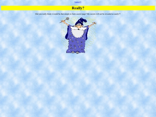 secret screenshot