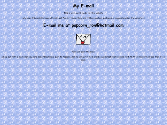 E-mail screenshot