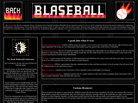 blaseball screenshot