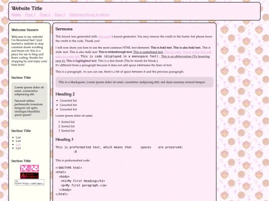 index screenshot