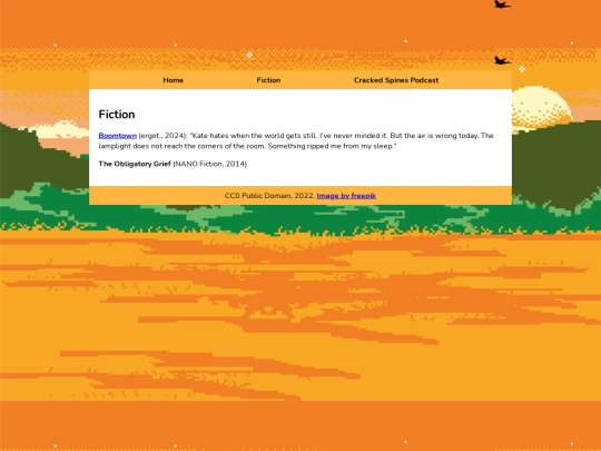 fiction screenshot