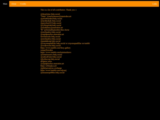 credits screenshot