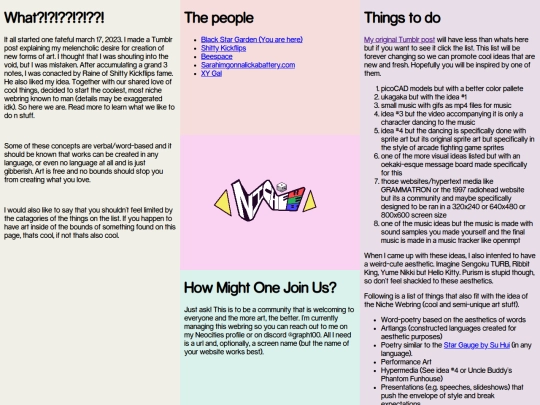 niche_web screenshot