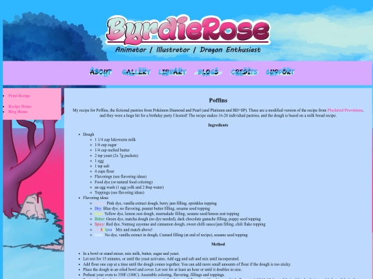 blog/recipes/poffins screenshot