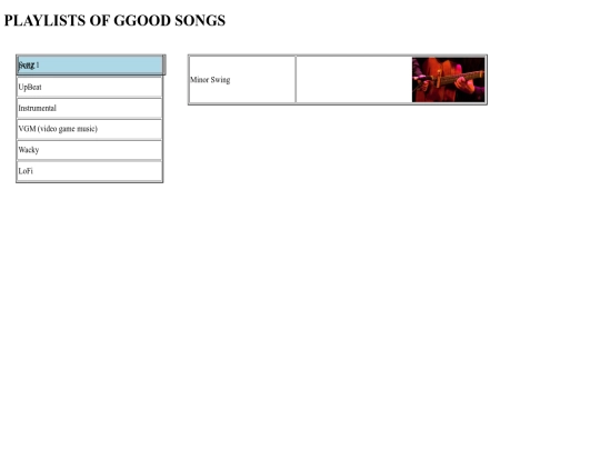 Cheeseland/music/playlists/jazz screenshot