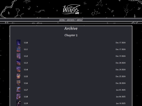 archive screenshot