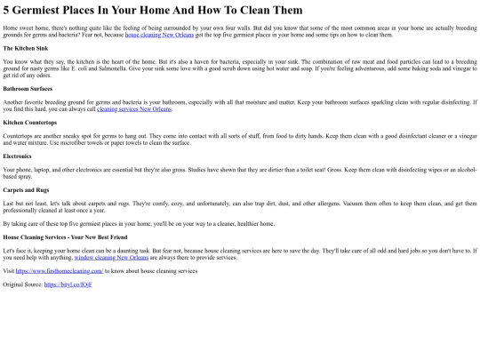 Blog/5GermiestPlacesInYourHomeAndHowToCleanThemnewfile screenshot