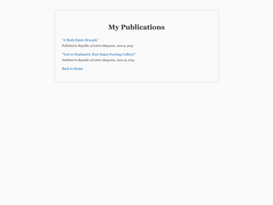publications screenshot