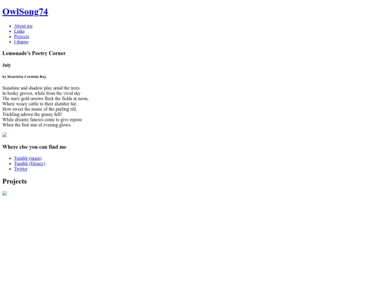 css/projects screenshot