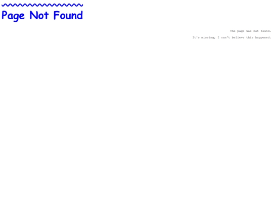 not_found screenshot