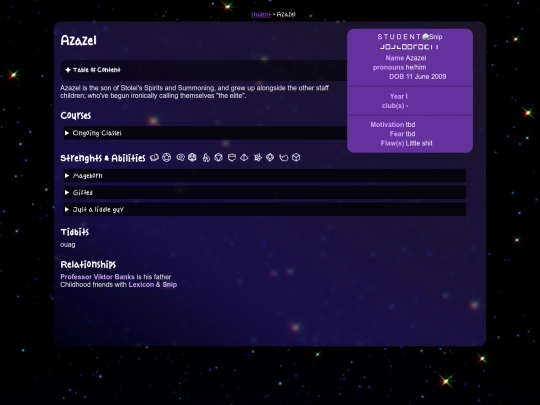 user/azazel screenshot
