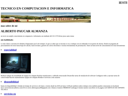 index screenshot