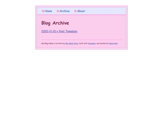 archive screenshot