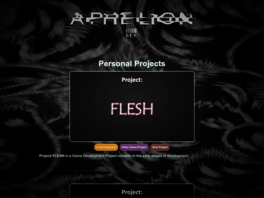 PersonalProjects/games screenshot