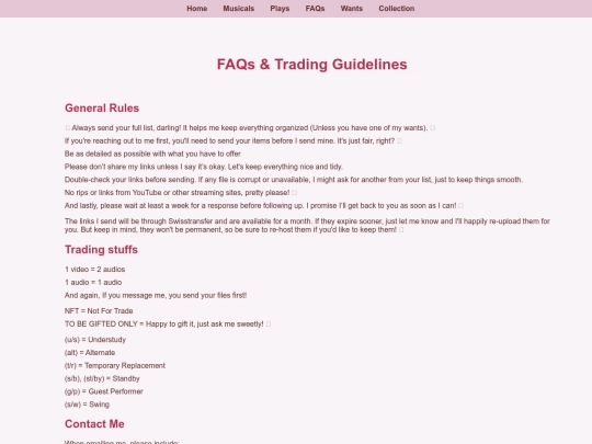 faqs screenshot