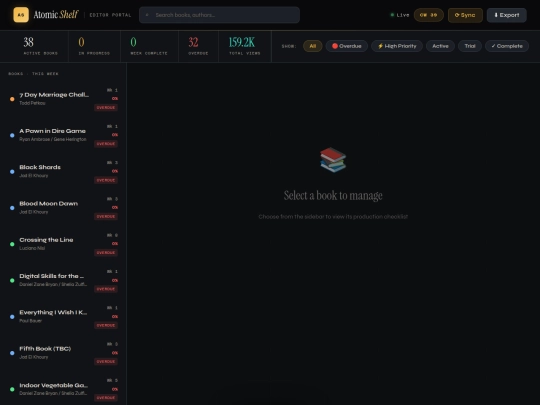 Editorials/Editor_Portal screenshot