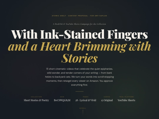 Productions/CMS/withinkstainedfingers screenshot