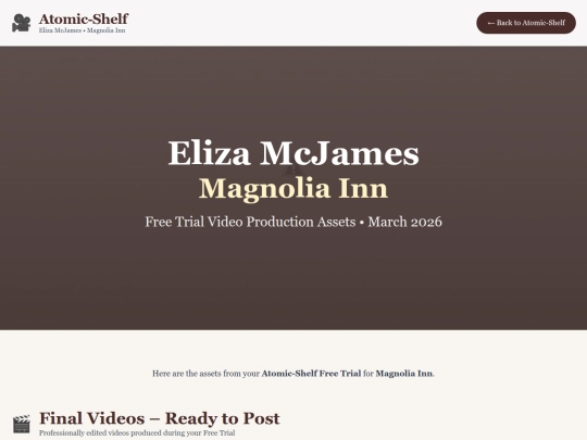 Productions/Magnolia_Inn screenshot