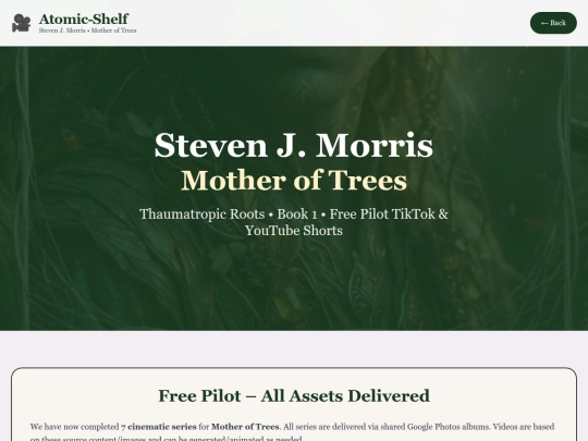 Productions/Steve_Morris_Mother_of_Trees screenshot