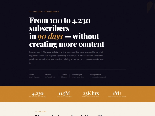YouTubeGrowthCaseStudy screenshot