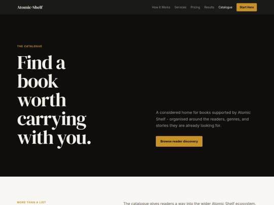 catalogue screenshot