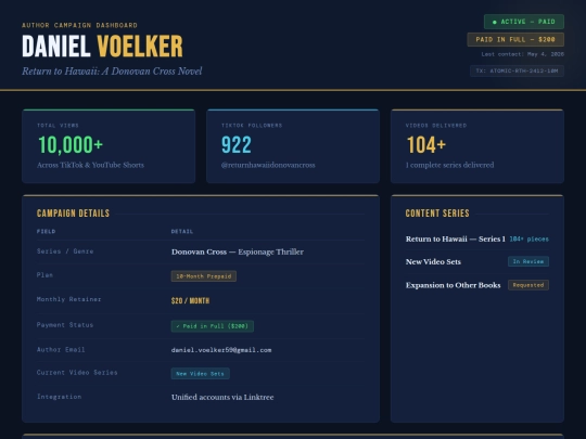 dashboards/danielv screenshot