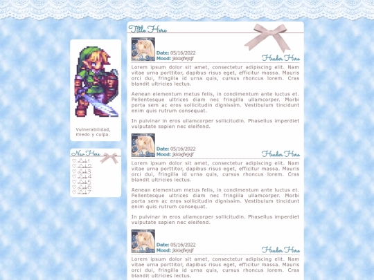 My website/victima screenshot