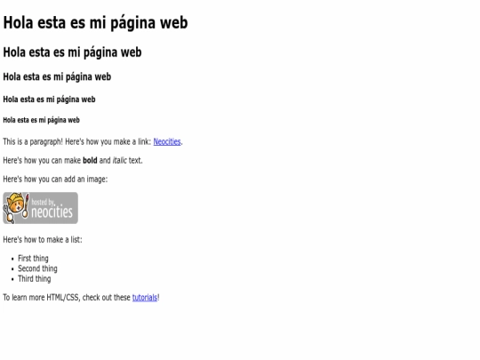 index screenshot