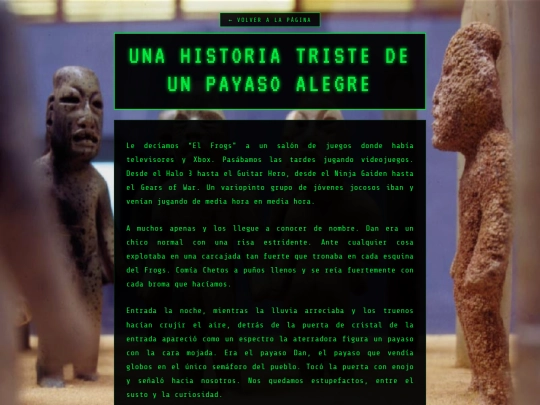 POST/MAXIMAS/PayasoTriste/una-historia-triste-de-un-payaso-alegre screenshot