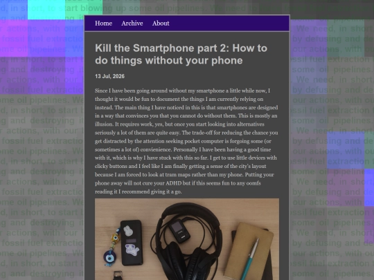 posts/2026-07-13-Kill-the-Smartphone-part-2:-How-to-do-things-without-your-phone screenshot