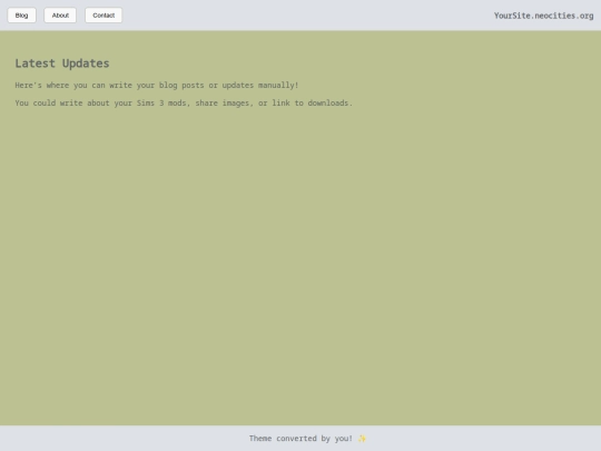 test screenshot
