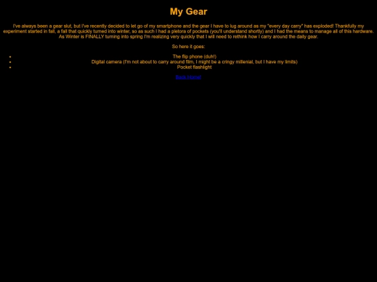 mygear screenshot