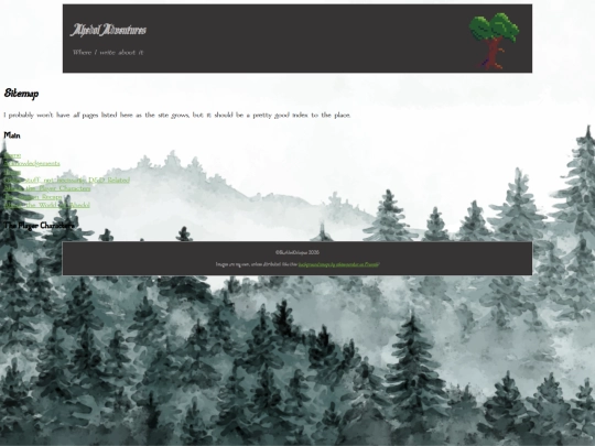 sitemap screenshot