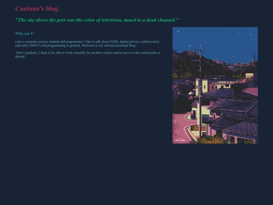 pages/about screenshot