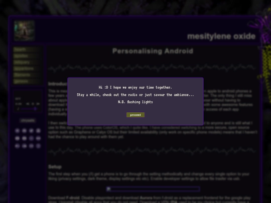 posts/personalising-android screenshot
