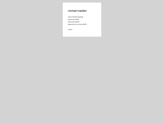 michaelmadden screenshot