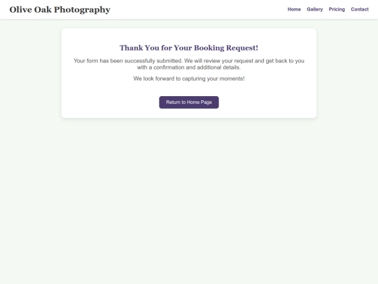 thank-you screenshot