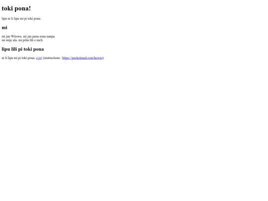 tokipona screenshot