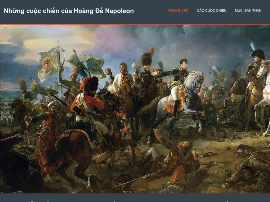 napoleon/trang chu screenshot