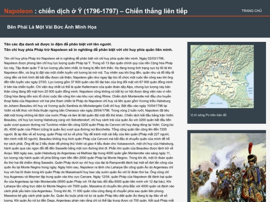 napoleon/y screenshot