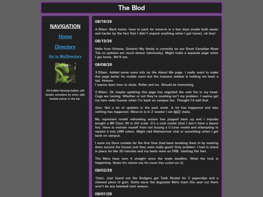 pages/blod screenshot