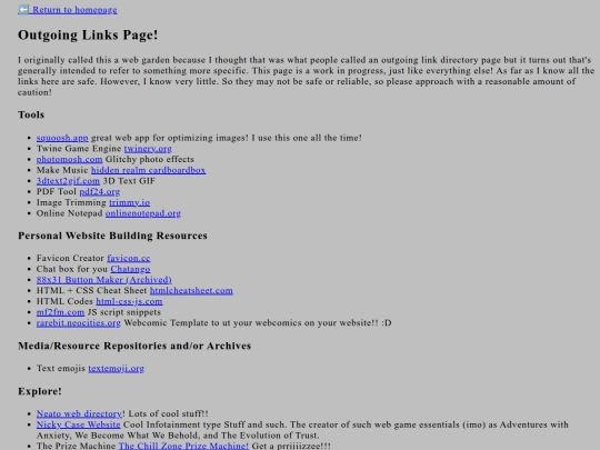 fields/links screenshot