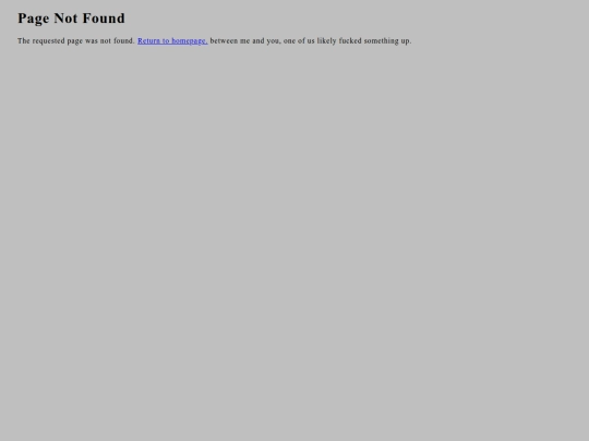 not_found screenshot
