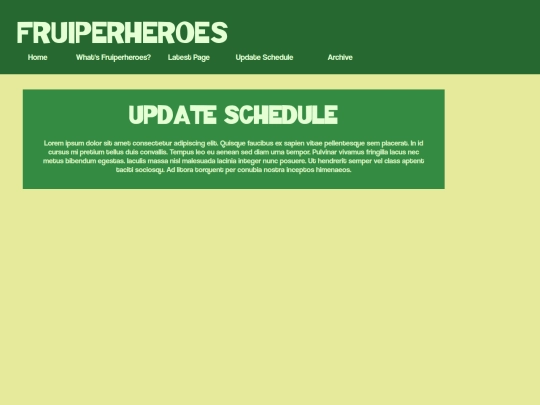 updates screenshot
